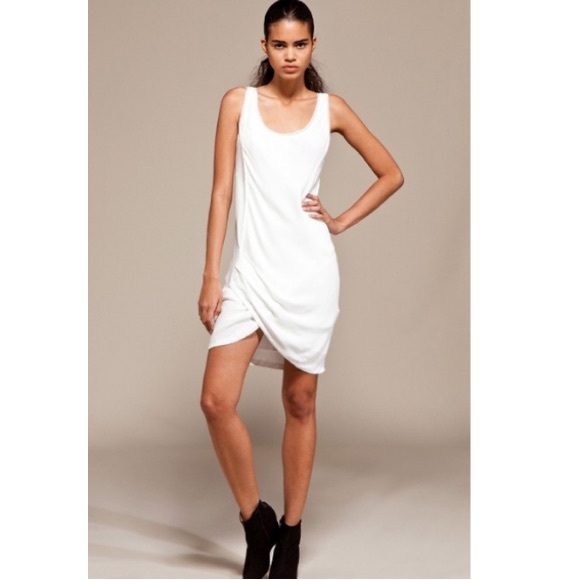 Helmut Lang Relic Side Twist Dress - Picture 1 of 5